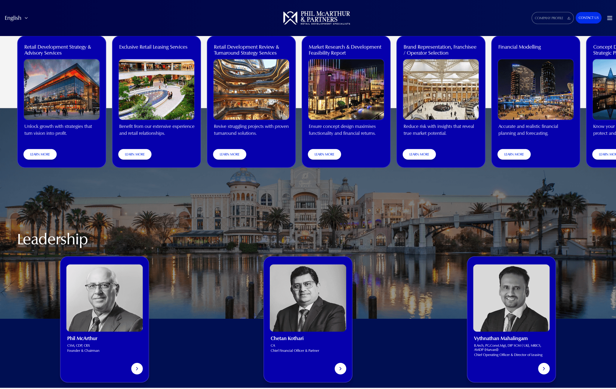 Bilingual Corporate Website slide 2