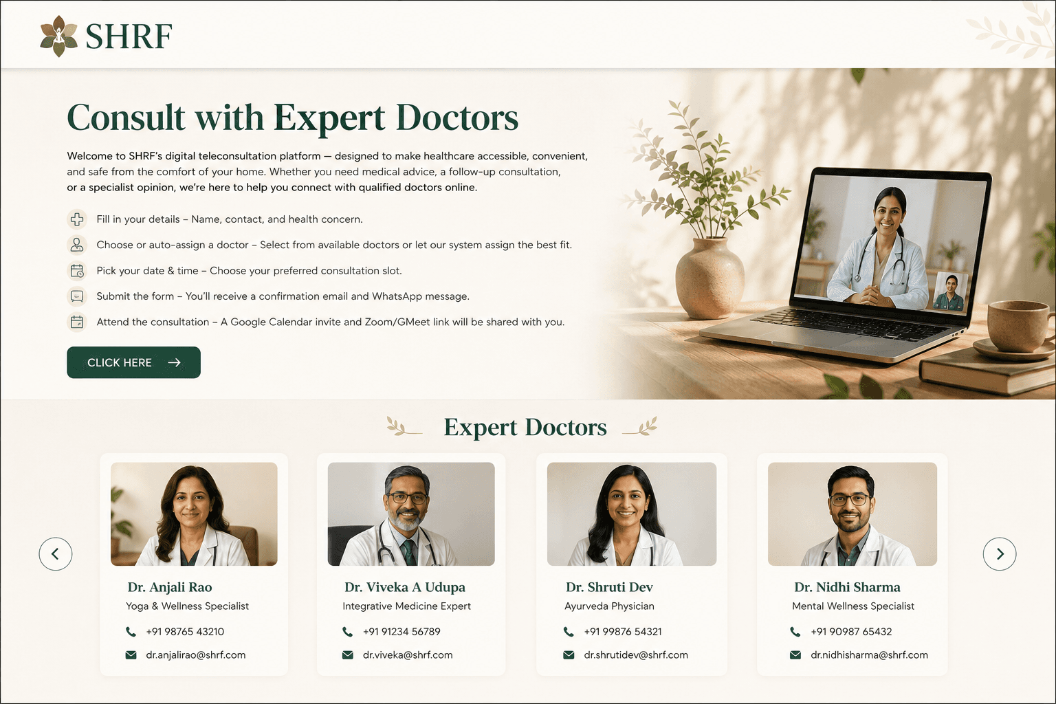 Healthcare Management Portal slide 2