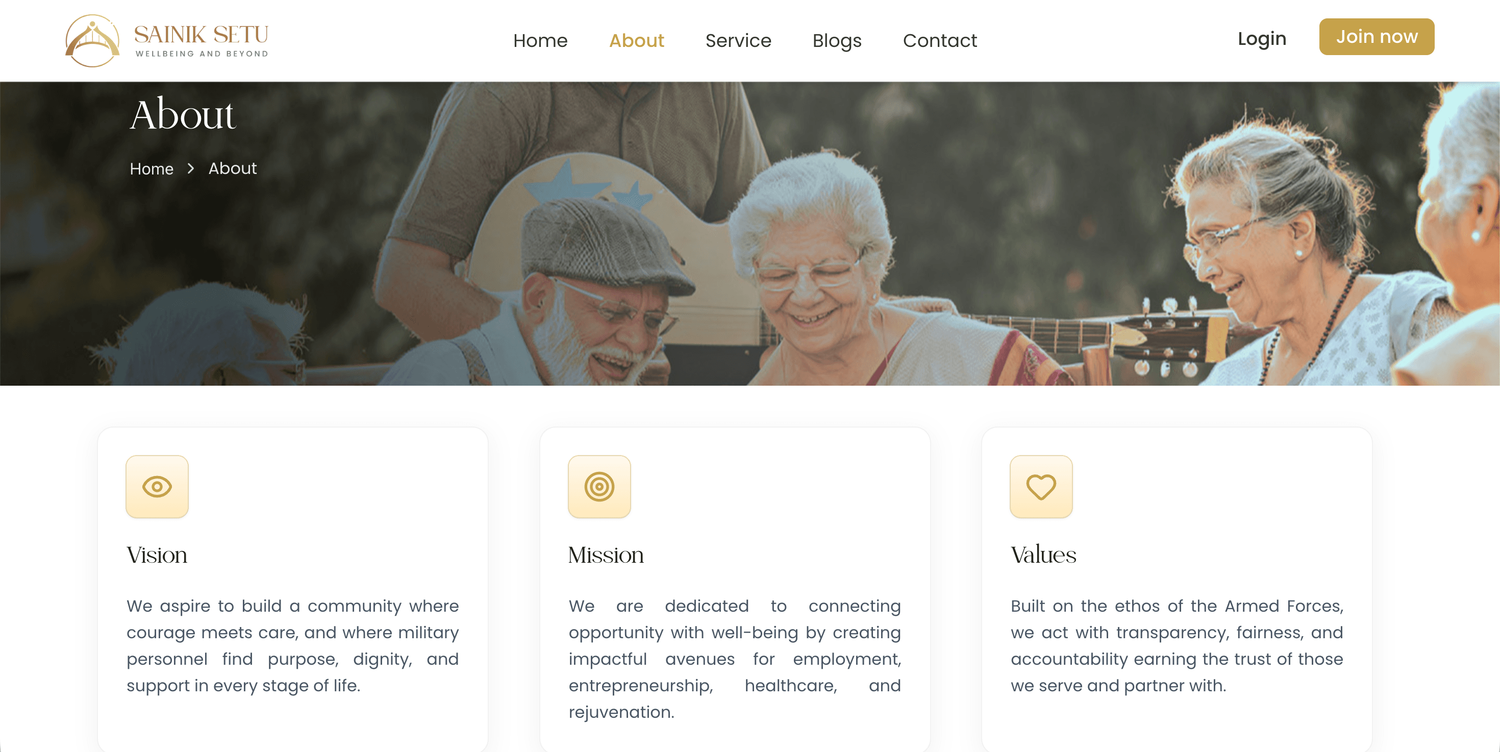 Senior Citizen Services Platform slide 2