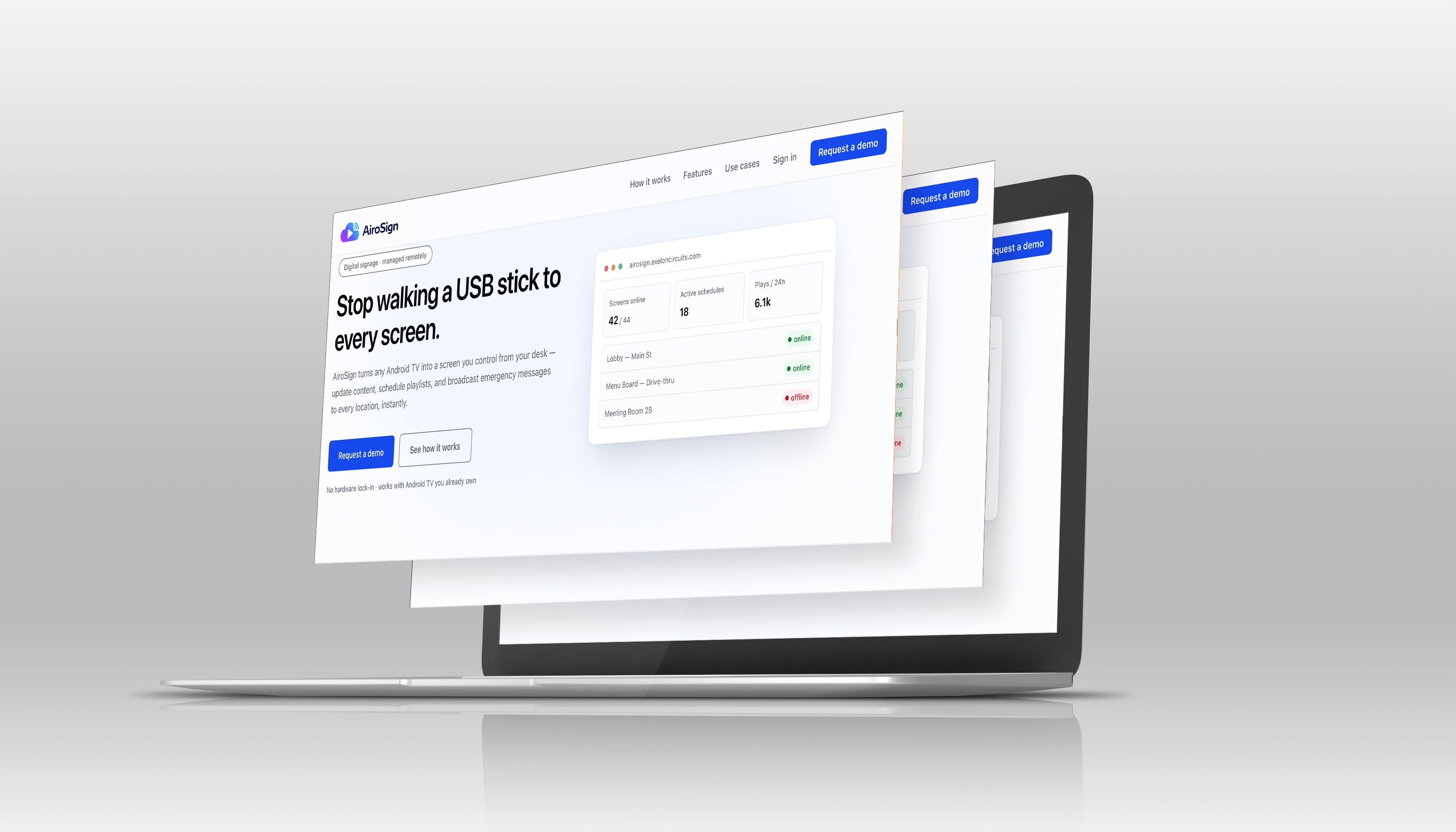 AiroSign Interface 1