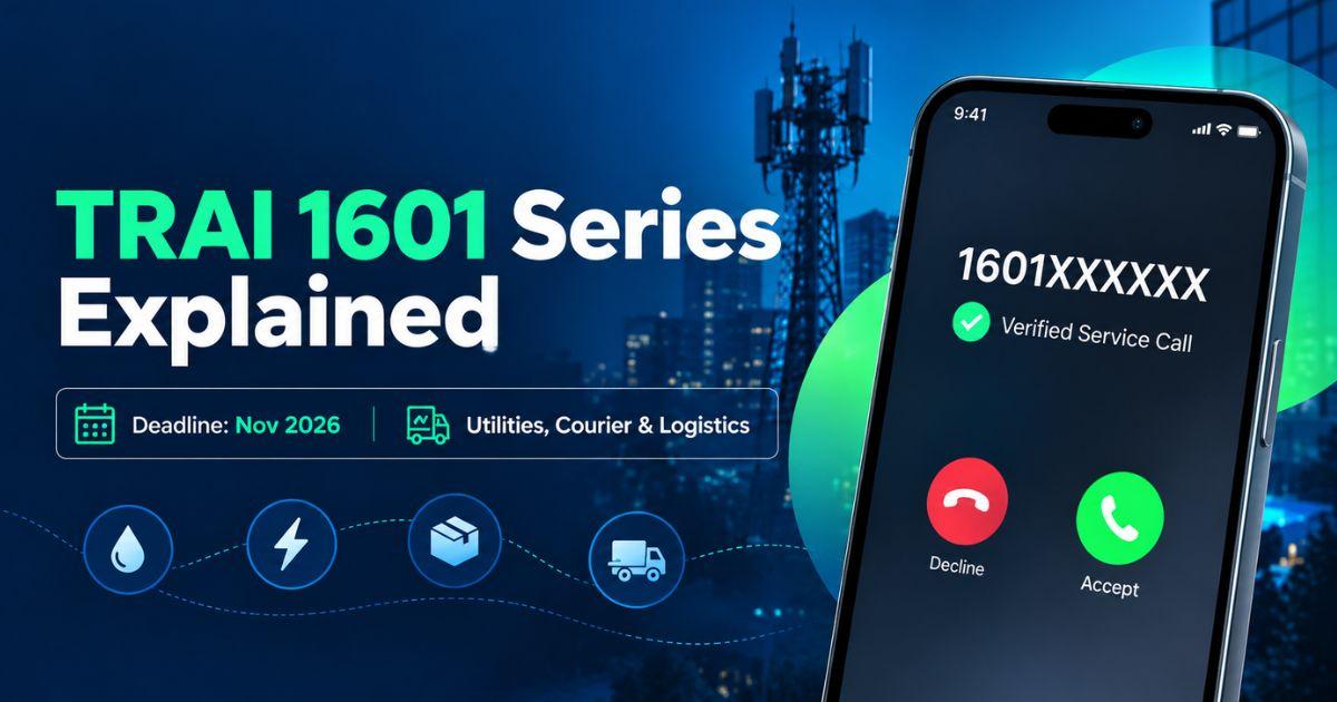 TRAI 1601 Series: Eligibility, Rules & 2026 Deadline