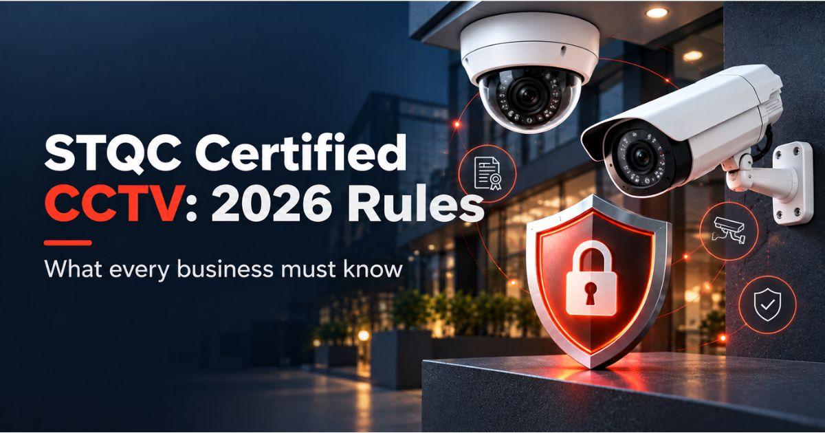 STQC Certified CCTV: India's 2026 Rules Explained